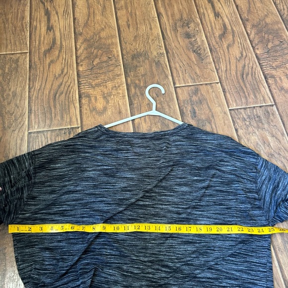 Calvin Klein Gray and Black Long Sleeve Relaxed Sweatshirt - Picture 4 of 4